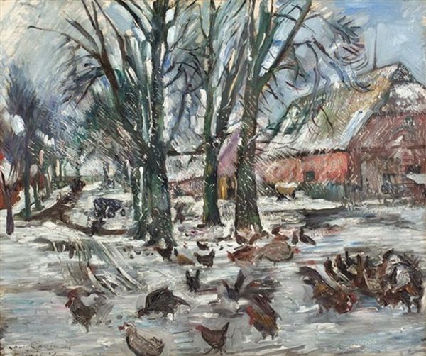 Gutshof Im Winter - view 1