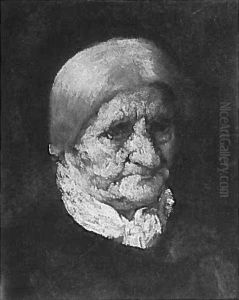 Die Achtzigjahrige by Lovis (Franz Heinrich Louis) Corinth