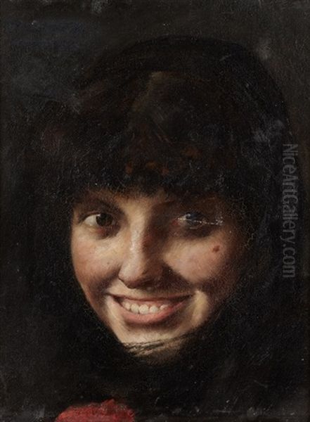 Smiling Young Girl - view 1