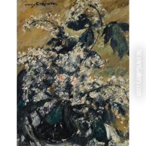 Kastanienbluten (horse Chesnut Blossoms) by Lovis (Franz Heinrich Louis) Corinth