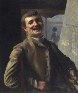 Portrat Des Malers Karl Bubitz Portrat Des Malers Karl Bubitz