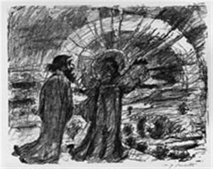 Die Sundfluth (set Of 8) by Lovis (Franz Heinrich Louis) Corinth