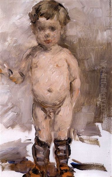 Stehender Nackter Knabe - view 1