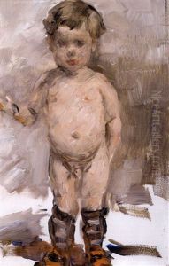 Stehender Nackter Knabe