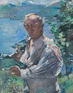 Selbstbildnis by Lovis (Franz Heinrich Louis) Corinth