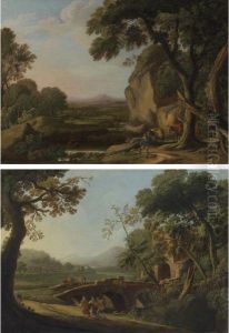 Landscapes With Travellers by Angeluccio