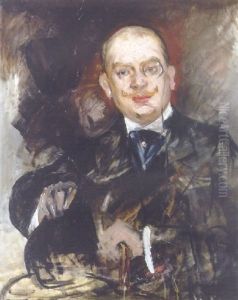 Portrat Ado Von Wilke, 1898 by Lovis (Franz Heinrich Louis) Corinth