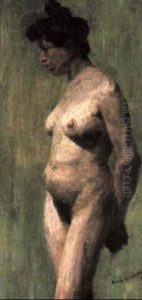 Stehender Weiblicher Akt - view 1
