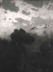 Gebirge Auf Korsika by Lovis (Franz Heinrich Louis) Corinth