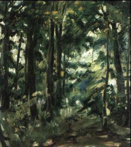 Sonne Im Buchenwald by Lovis (Franz Heinrich Louis) Corinth