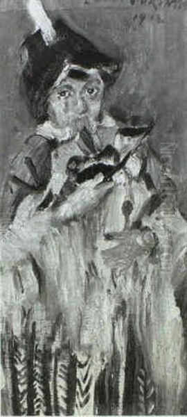 Portrait Of His Son As A Clown - view 1