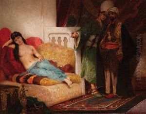 Tableau Oriental by Fernand Cormon