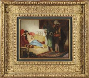 Scene De Harem by Fernand Cormon