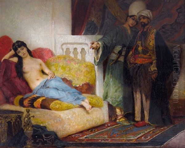 Orientalische Szene Mit Odaliske - view 1