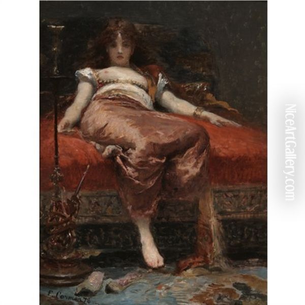 Femme Au Narguile - view 1