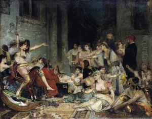 In The Harem by Fernand Cormon
