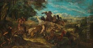 Chasse Au Lion En Mesopotamie