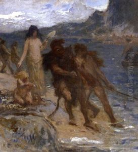 Scene Prehistorique