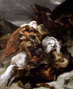 Combat Du Giaour Et Du Pacha
