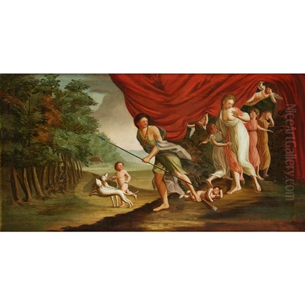 Venus And Adonis - view 1