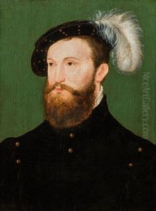 Portrait Of A Man Wearing A Hat Portrait Of A Man Wearing A Hat