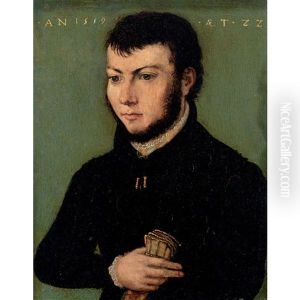 Portrait Dit De Jean Bernard, Ecuyer De Marie De Medicis, Seigneur De Chatenay by  Corneille de Lyon