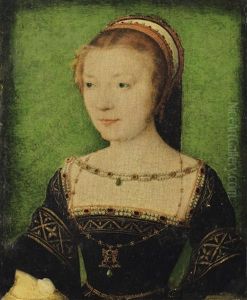 Portrait De Madame Anne De Pisseleu, Duchesse D'etampes by Corneille de Lyon