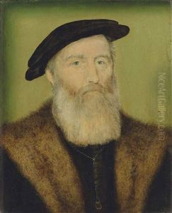 Portrait Of A Nobleman, Bust-length, In A Black Fur-lined Coat And Black Hat Portrait Of A Nobleman, Bust-length, In A Black Fur-lined Coat And Black Hat