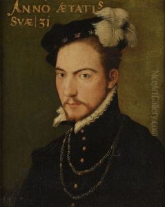 Portrait Du Duc D"alencon by Corneille de Lyon