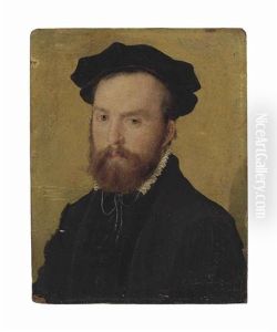 Portrait Of A Gentleman, Bust-length Portrait Of A Gentleman, Bust-length
