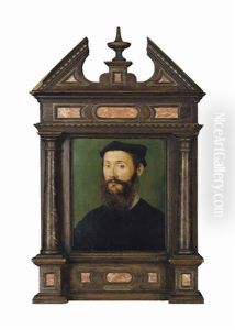 Portrait Of A Man, Bust-length, In A Black Cap Portrait Of A Man, Bust-length, In A Black Cap