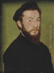 Portrait Of A Bearded Man by Corneille de Lyon