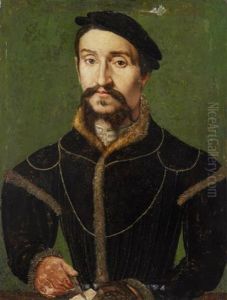 Portrait Of A Gentleman Wearing A Black Cap Portrait Of A Gentleman Wearing A Black Cap