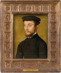 Portrait D'homme Au Beret Noir Portrait D'homme Au Beret Noir