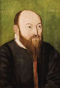 Portrait D'homme Barbu En Buste by Corneille de Lyon
