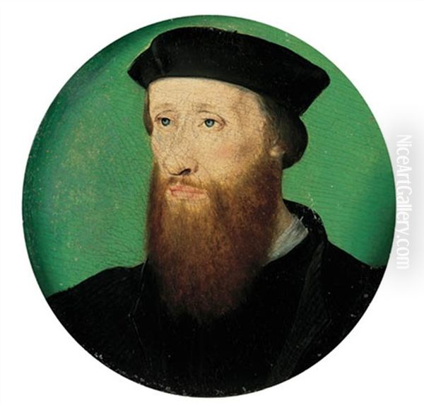 Portrait Of John Calvin (1509-1564), Bust-length, In Clerical Costume - view 1
