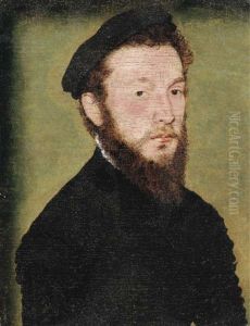 Portrait Of A Bearded Man, Half-length, In A Black Costume Portrait Of A Bearded Man, Half-length, In A Black Costume