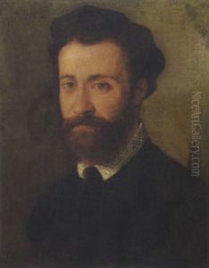 Bildnis Eines Mannes Mit Schwarzem Beret Bildnis Eines Mannes Mit Schwarzem Beret