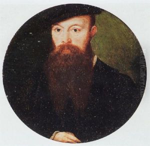 Portrait Of A Gentleman In A Black Doublet And Cap Portrait Of A Gentleman In A Black Doublet And Cap