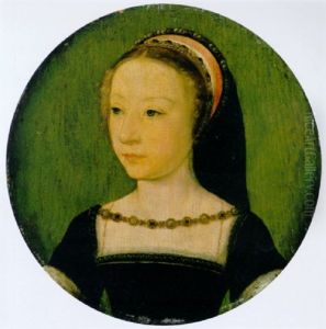 Portrait Of A Lady In A Dark Dress