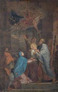 La Presentation Au Temple by Michel Corneille the Younger