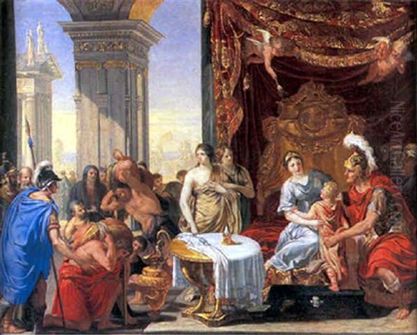 Enee Et Les Troyens Recus Par Didon - view 1