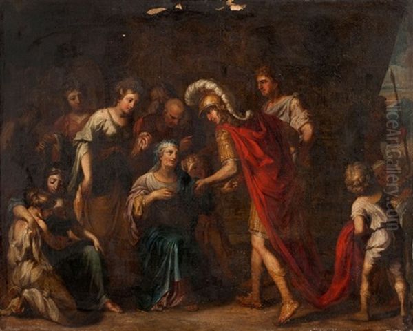 La Famille De Darius Aux Pieds D'alexandre - view 1