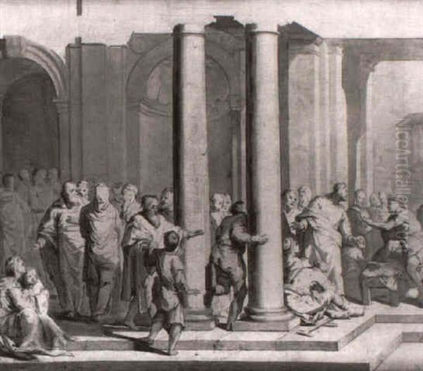 Le Christ Guerissant Les Malades - view 1