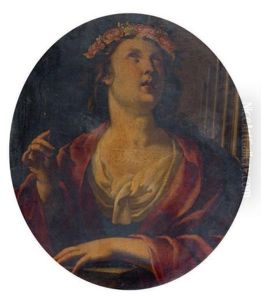 Sainte Cecile by Michel Corneille