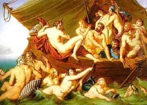 Bacchantisches Fest Auf Einem Schiff Bacchantisches Fest Auf Einem Schiff