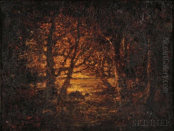 Landscape With Moose - view 1