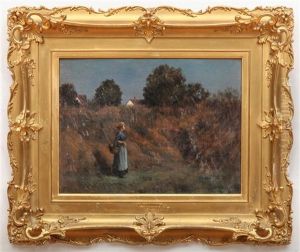 Woman In A Field Woman In A Field