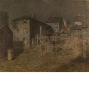Old House, Moonlight, Gloucester