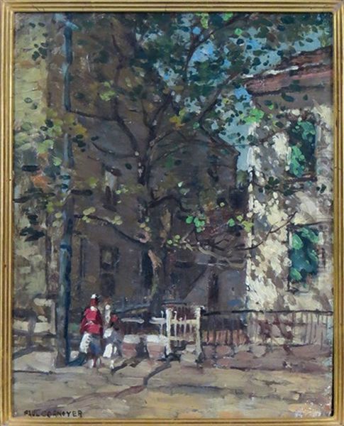 Rockport Street With People - view 1